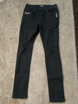 Girl Black Hot Topic Jeans