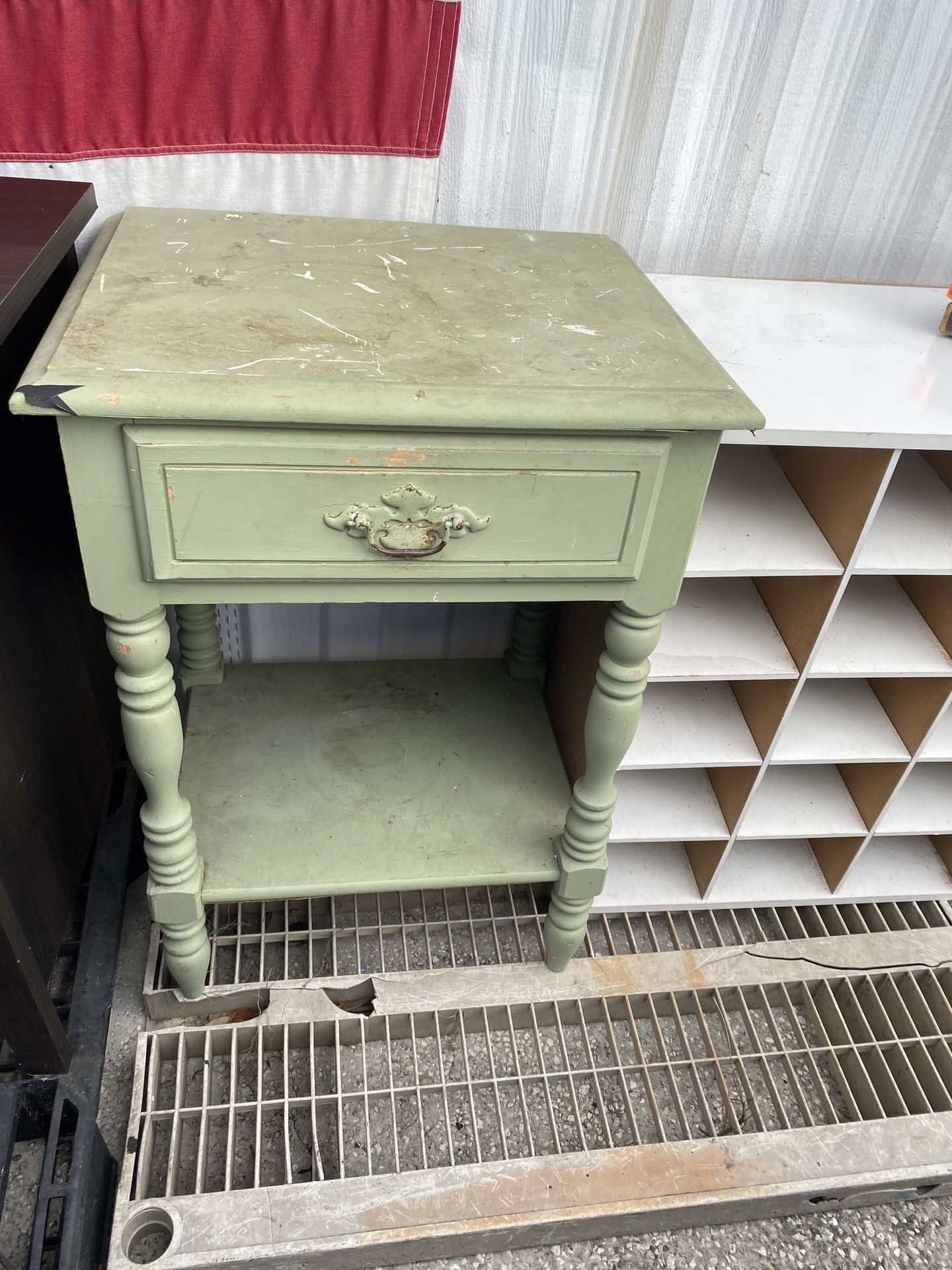 One end table and one adorable table