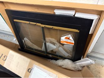 FirePlace Glass Door