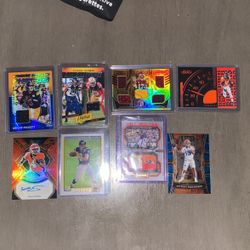 Small Football Auto/patch Lot 