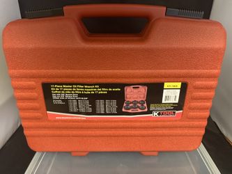 K Tools 17 Pc. Master Oil Filter Wrench Kit KTI- 73635