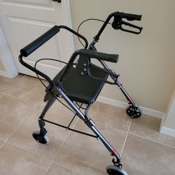 Rolling Walker With Seat