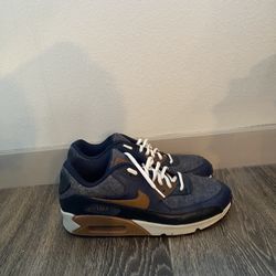 Nike Air Max 90 Premium “Blue Thunder Wool” Size 10