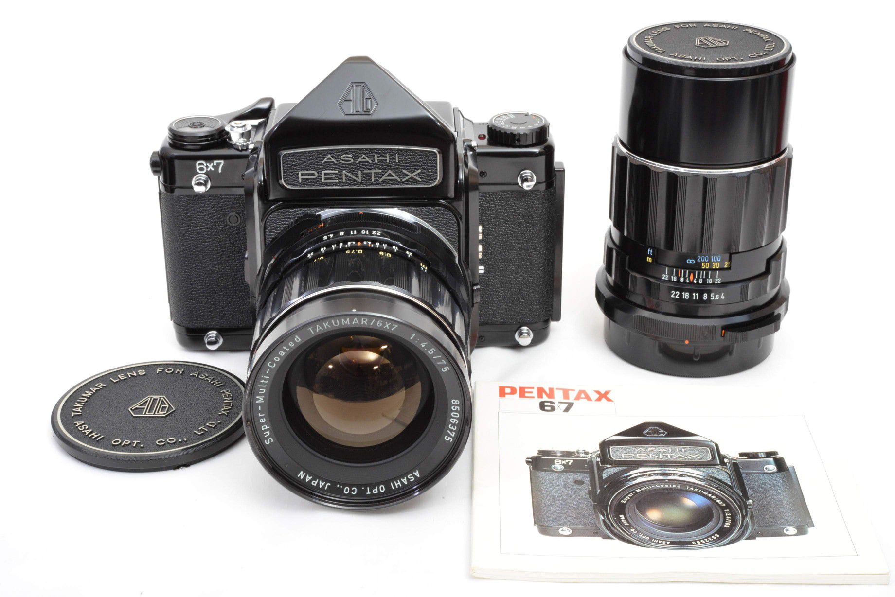 Pentax 6x7  Medium Format Camera SMC Takumar mm F.5