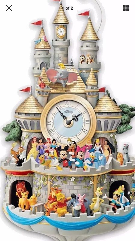 Disney cuckoo clock limited edition 43 characters