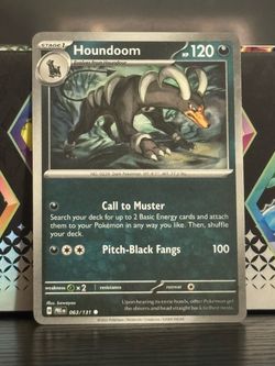 Pokémon Houndoom 63 over 131 near mint raw
