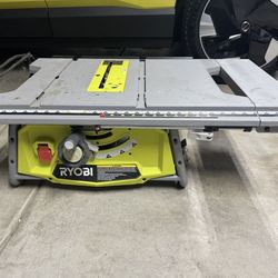 Ryobi Table saw and stand