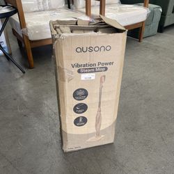Ausono VIBRATION Steam Mop and Brush Enhanced Steamer Floor Cleaner