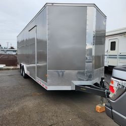 Heavy duty cargo trailer  8.5x24 8.6 Height