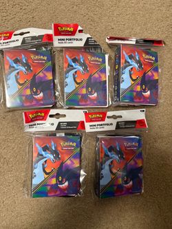 Pokémon TCG Mini Portfolio 5-Pack Bundle