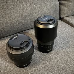 E Mount Lens—Sony 55–210mm OSS + Sigma 30mm f/1.4 DC DN (Sony E) Lens Bundle