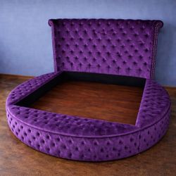 Beautiful King Round Bed With Storages