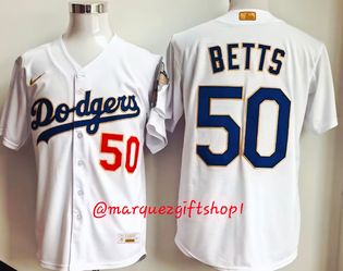 Men's Mookie Betts Dodgers 2026 Jerseys (L, XL, 2XL)