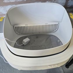 Open Top Self cleaning Cat litter Box