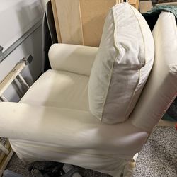 Pottery Barn Rocking chair and ottoman