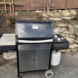 Weber Spirit Barbecue.  Free