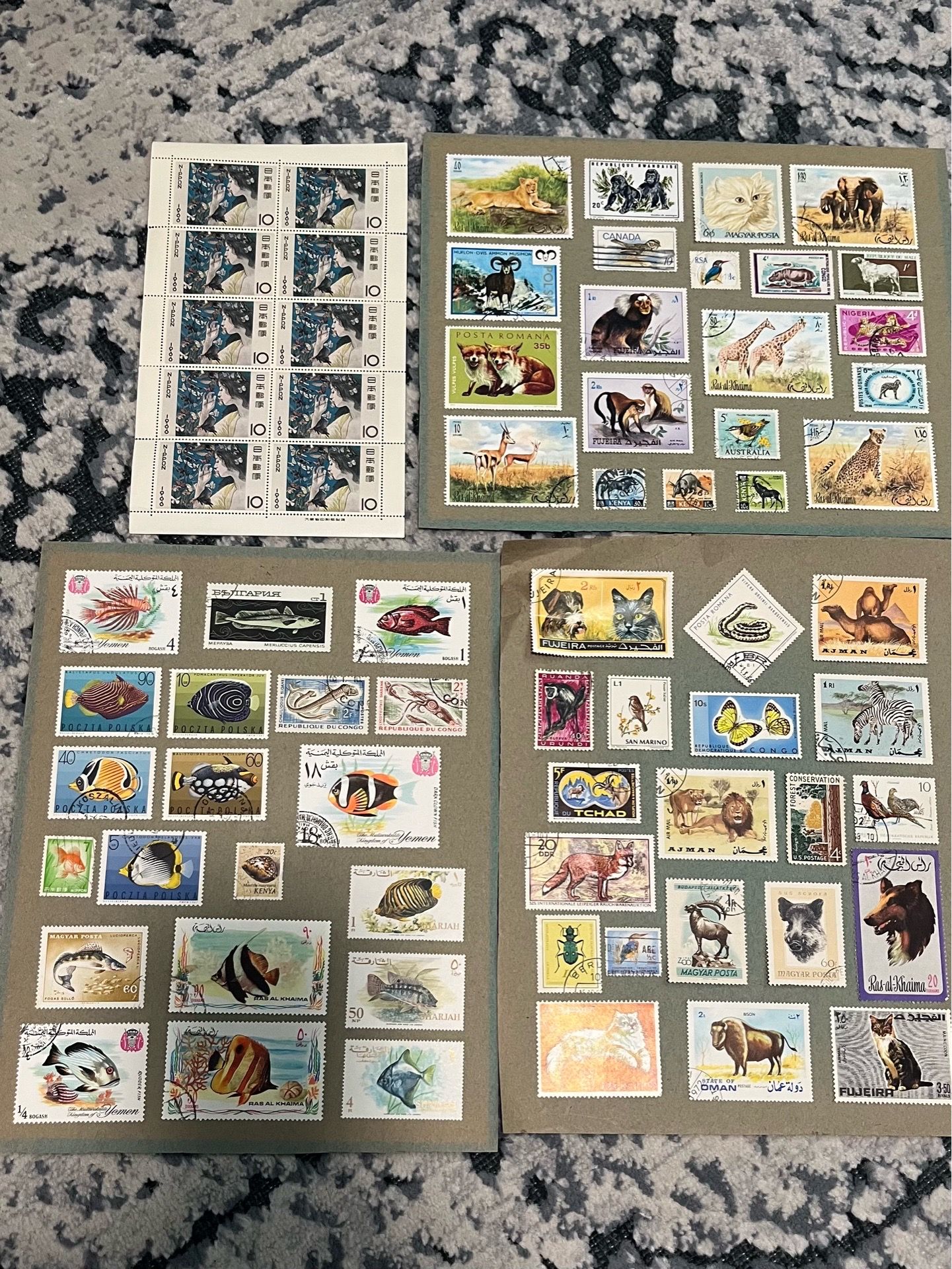 Stamp collection