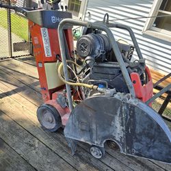 Husqvarna concrete saw