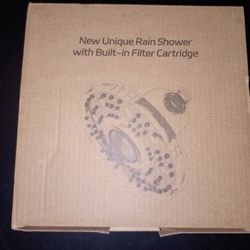 SR SUN RISE 7-Inch Filtered Shower Head
New filtered rain shower head has chrome finish and built-in filter cartridge