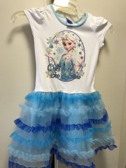 Elsa dress size 6