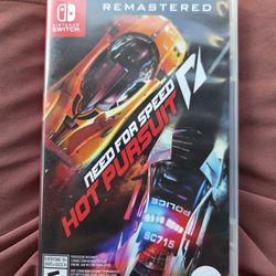Need For Speed Hot Pursuit Nintendo Switch
