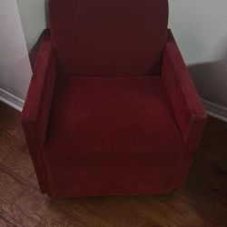 TWO Red Chairs -$10.00 Each