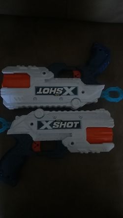 X shot nerf guns