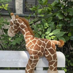 Build A Bear WWF Giraffe Plush Toy Stuffed Animal 2005 Vintage Collectible