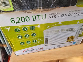 SoleusAir 6200 BTU window Air Conditioner 
