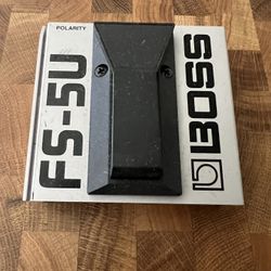 Boss FS-5U Non-Latching Footswitch Guitar Effects Unit