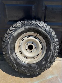 Truck Tire & Rim 16”