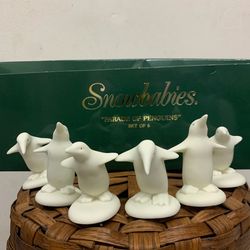 Winter Tales Of The Snowbabies Porcelain Figurines 40 Sets