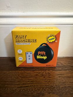 Remote‑Controlled Fart Machine, Novelty Prank Gag Toy with Real Fart Sounds