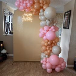 Balloon Arch Backdrop