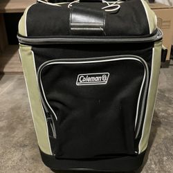 Coleman Soft Cooler With Wheels And Handle 