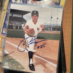 Joe Pepitone New York Yankees Signed 8x10 Photo