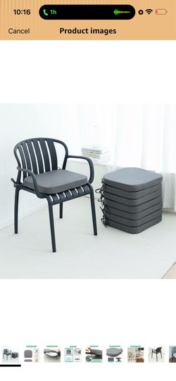 Helios&Hestia Indoor Dining Chair Cushionsset of 8