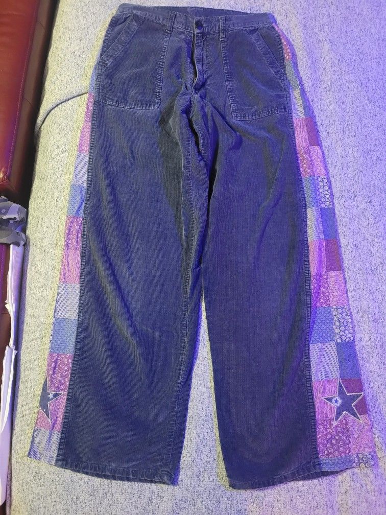 Custom Y2K Wide Leg Carpenter Cords 