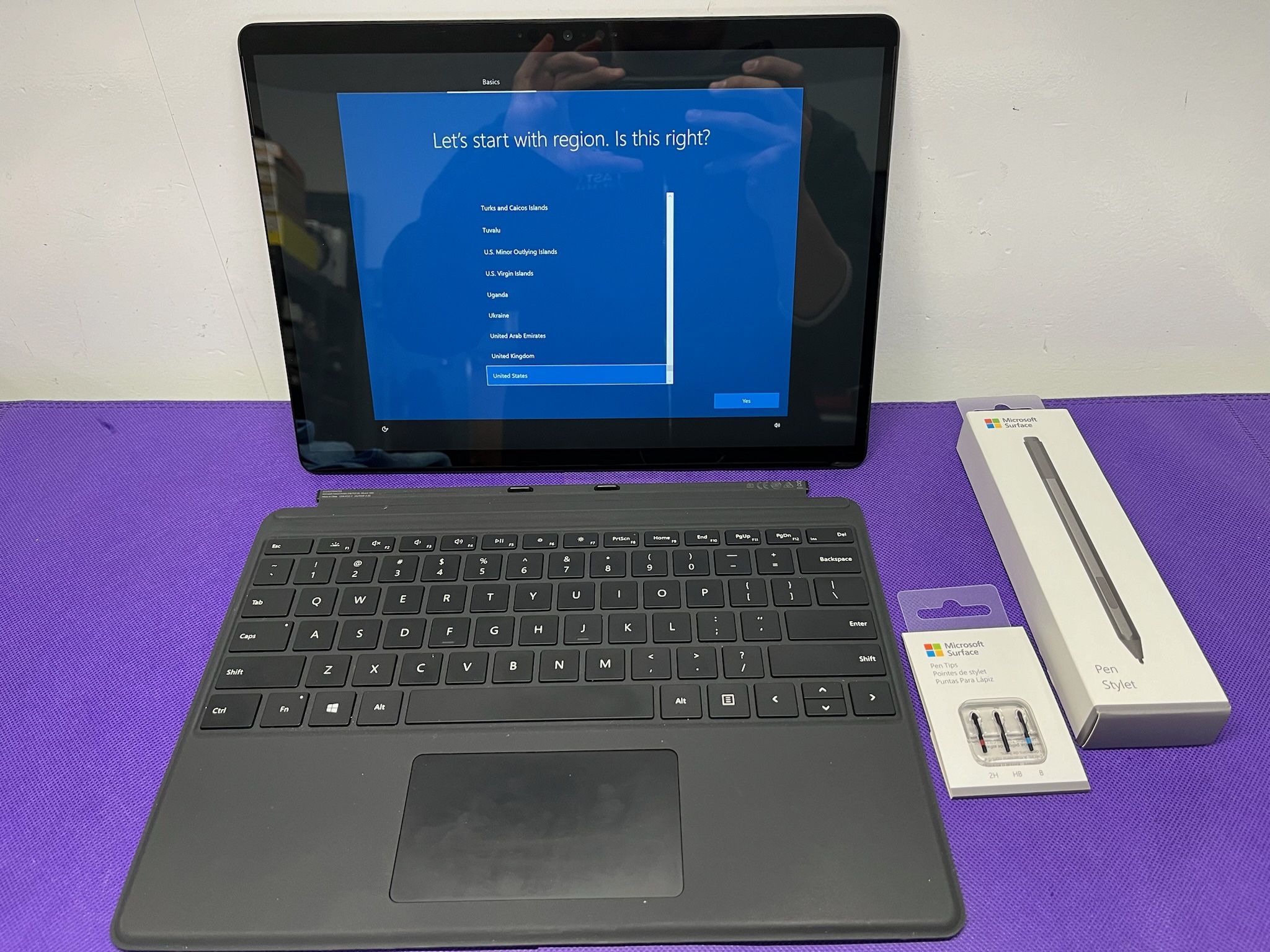 Surface Pro X 13" Touch (128GB SSD, 8GB, LTE) + Keyboard & Pencil