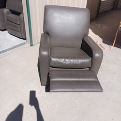 Gray Recliner 