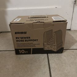 Kohree 10FT Camper Sewer Hose Bracket – Compact, Foldable, Durable