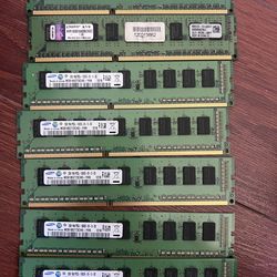 Samsung 2GB 2Rx8 PC3-10600U DIMM DDR3 1333MHz Non-ECC 240-Pin Desktop Memory RAM