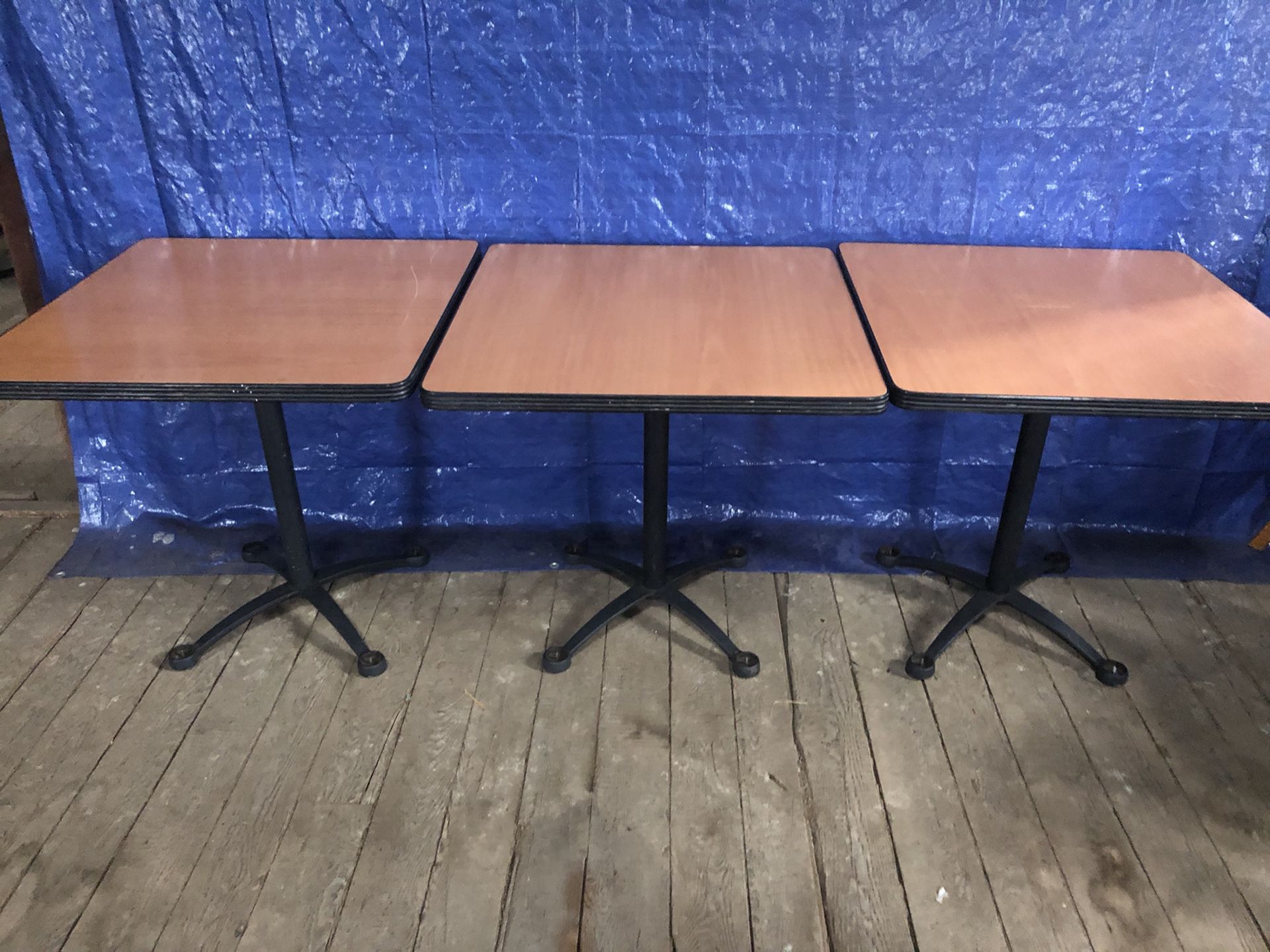 3 used tables