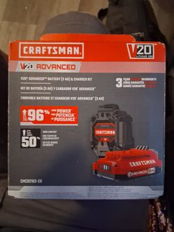 Craftsman V20 Advanced 3Ah Battery & Charger Kit