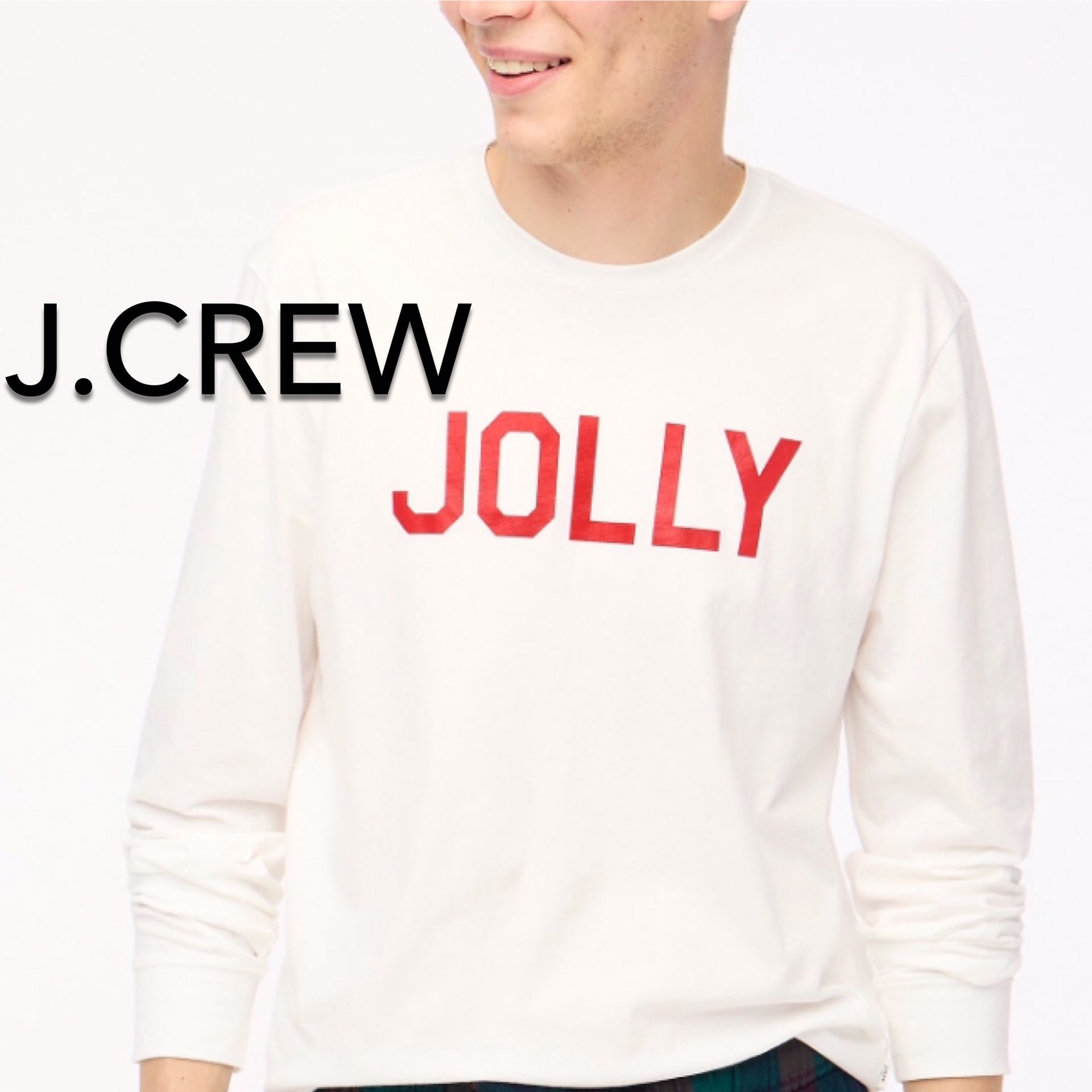 (NEW) MEN’S J.CREW FACTORY JOLLY GRAPHIC TEE - SIZE: LARGE (MSRP: $49.50)