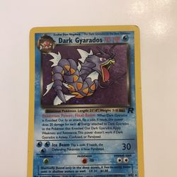 Dark Gyarados Pokémon Card 