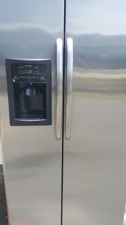 Ge stainless steel refrigerator