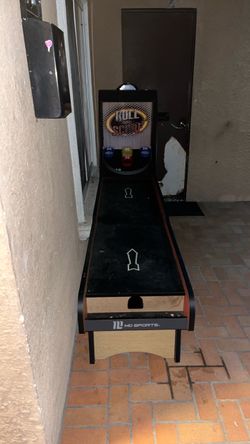 Large ski ball , bowling machine