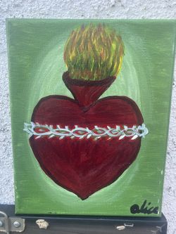 Sacred Heart Painting