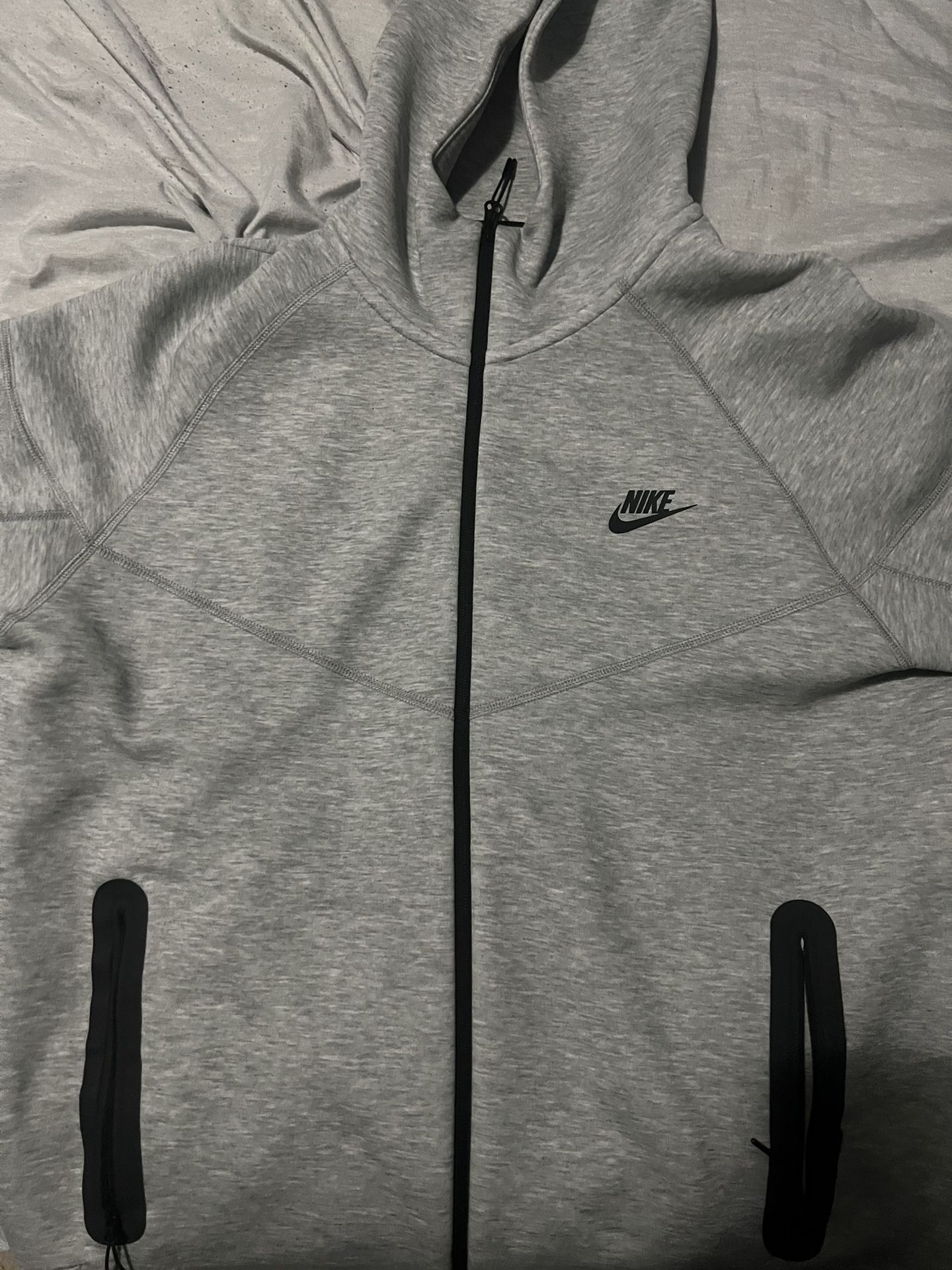 Gray Nike Tech Fleece
